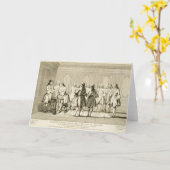 徒弟を始める自由な石大工のアセンブリ カード (黄色い花)