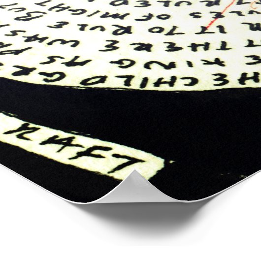 従う ポスター (角)