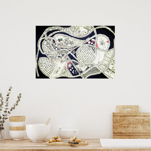 従う ポスター (キッチン)