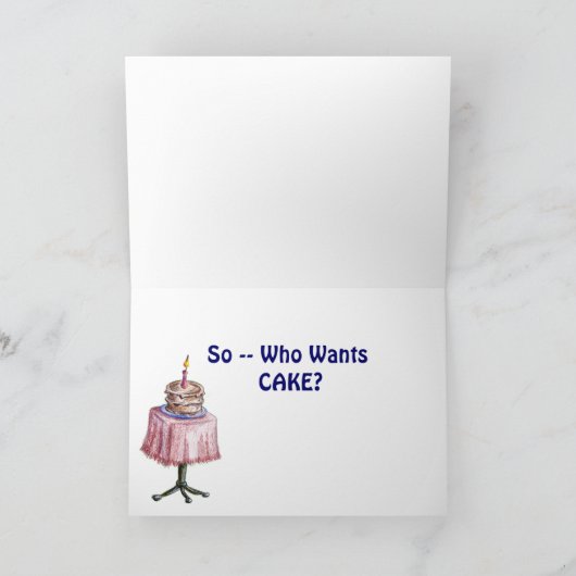 従ってそれはあなたの誕生日…です カード (内部)