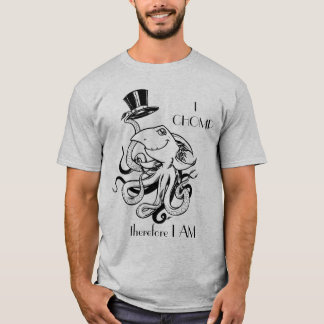 従ってシルクハット、私は私をありますCHOMP Tシャツ