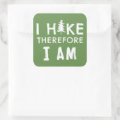 従ってハイキングをする スクエアシール (バッグ)