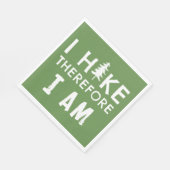 従ってハイキングをする スタンダードランチョンナプキン (角)