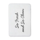 従ってバス・マットをきれいにして下さい バスマット (正面縦)