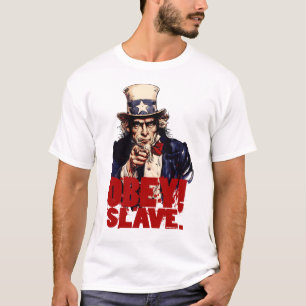 従って下さい! 救って下さい。 汚れた米国市民Tシャツ Tシャツ