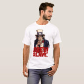 従って下さい! 救って下さい。 汚れた米国市民Tシャツ Tシャツ (正面フル)