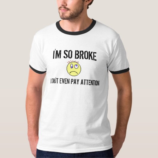 従って壊れました Tシャツ (正面)