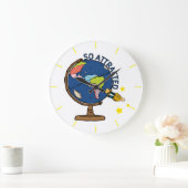 従って引き付けられる ラージ壁時計 (ホーム)