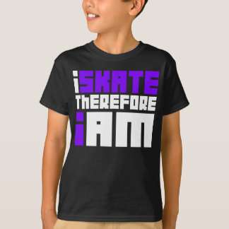 従って私は私ありますスケートで滑ります Tシャツ