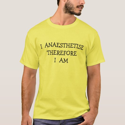 従って私は私にあります麻酔をかけます Tシャツ (正面)