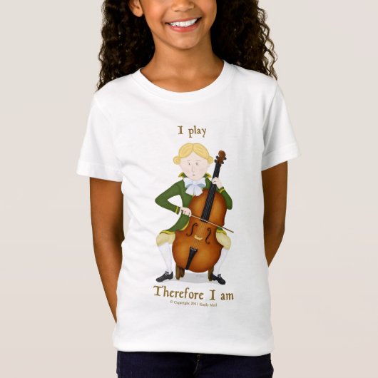 従って私は私をあります演じます Tシャツ (正面)
