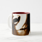 従って私は私を愛しますかみます ツートーンマグカップ (正面左)