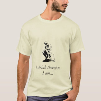 従って私は、私あります…飲みます Tシャツ