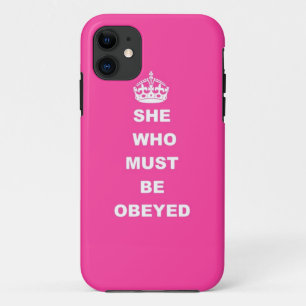 従わなければならない彼女 iPhone 11 ケース