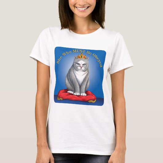 従われなければならない彼女 Tシャツ (正面)