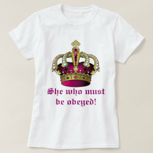 従われなければならない彼女 Tシャツ