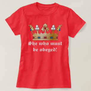 従われなければならない彼女 Tシャツ