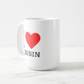 従兄弟が大好き コーヒーマグカップ (正面左)
