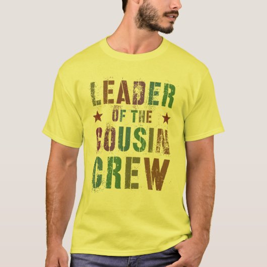 従兄弟のクルー叔母のおもしろい指導者 Tシャツ (正面)