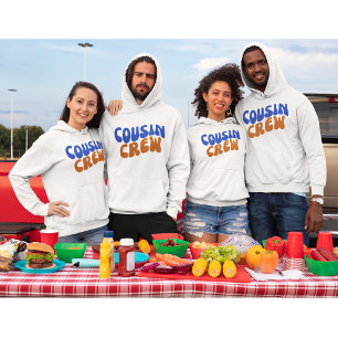 従兄弟のチームと一致する従兄弟の乗務員家族 Tシャツ