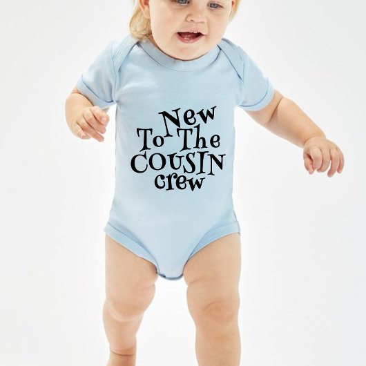従兄弟の乗組員に初めて ベビーボディスーツ