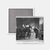 従兄弟の手紙の場面 マグネット (正面/裏面)