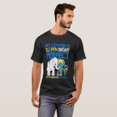従兄弟は完璧そのもの ダウン症啓発 Tシャツ (正面フル)
