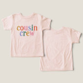 従兄弟カラフル乗務員の家族 (デザイン正面&裏面)