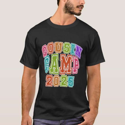 従兄弟キャンピングクルー 2025 春休み 夏の旅 Tシャツ (正面)