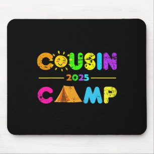 従兄弟キャンプ 2025 ファミリーキャンピング 夏休み カ マウスパッド