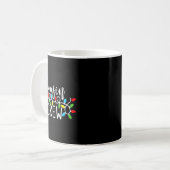 従兄弟クリスマスクルー 子供 従兄弟たち クリスマスパーティー コーヒーマグカップ (正面左)