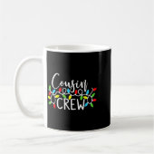 従兄弟クリスマスクルー 子供 従兄弟たち クリスマスパーティー コーヒーマグカップ (左)