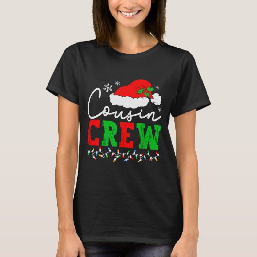 従兄弟クリスマスシャツマッチングパジャマ Tシャツ (正面)