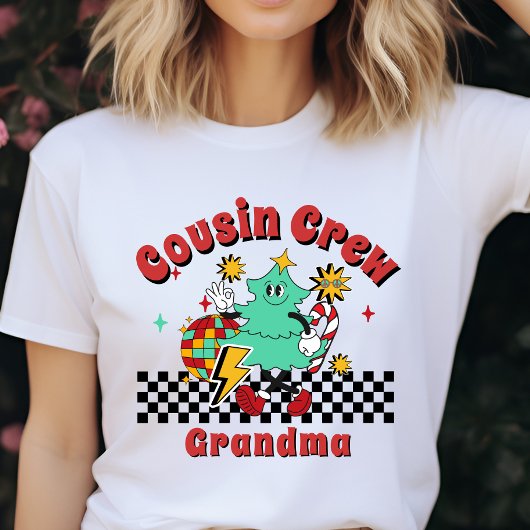 従兄弟クリスマスファミリーのマッチングデザイン Tシャツ