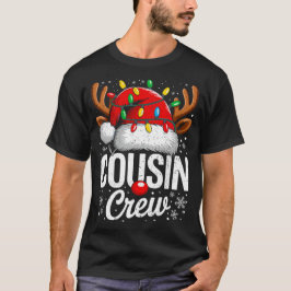 従兄弟クリュー お揃いクリスマスパジャマ 2025 ファミリー Tシャツ