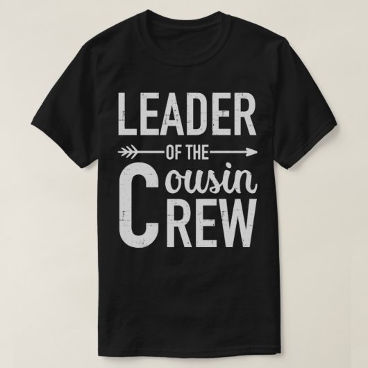 従兄弟クルーのリーダー1 Tシャツ (デザイン正面)