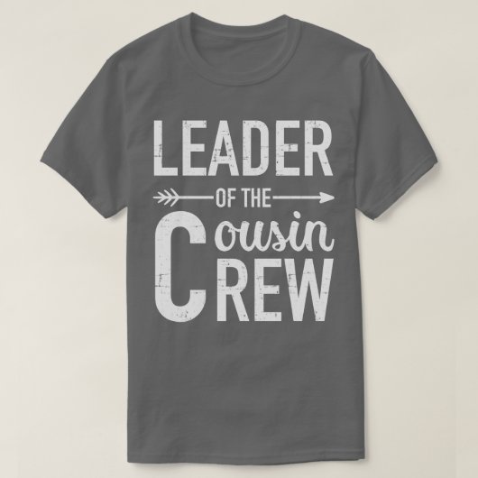 従兄弟クルーのリーダー1 Tシャツ (デザイン正面)