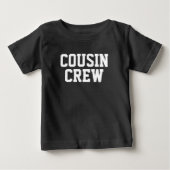従兄弟クルーの子供 ベビーTシャツ (正面)