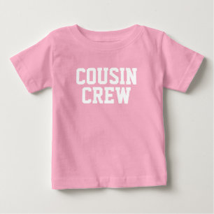 従兄弟クルーの子供 ベビーTシャツ