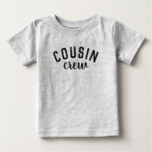 従兄弟クルーの子供 ベビーTシャツ (正面)