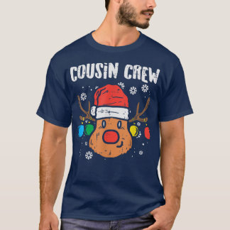 従兄弟クルークリスマスPJ一致するクリスマスパジャマ Tシャツ