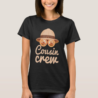 従兄弟クルーサファリマッチングアウトレット従兄弟のグループ女性用 Tシャツ