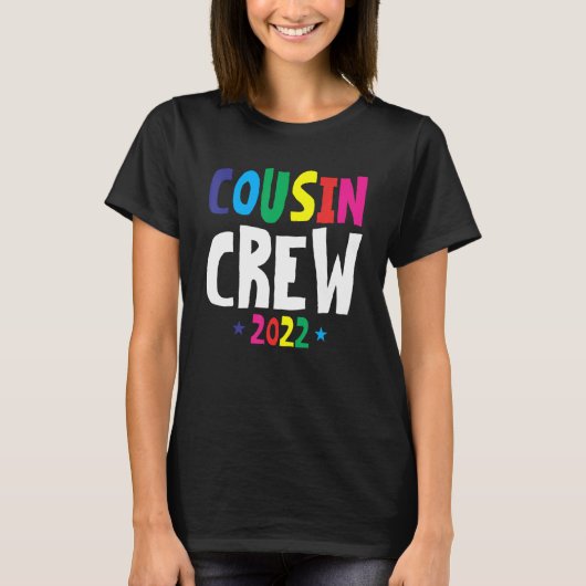 従兄弟クルー2022一致する家族旅行 Tシャツ (正面)