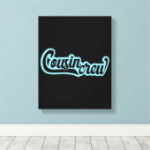 従兄弟クルー キャンバスプリント (インサイチュ (ウッドフロア))