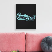 従兄弟クルー キャンバスプリント (インサイチュ (リビング))