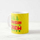 従兄弟クルー – クリスマス引用文-86044 コーヒーマグカップ (正面左)