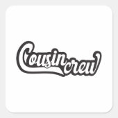 従兄弟クルー スクエアシール (正面)