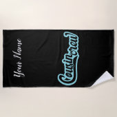 従兄弟クルー ビーチタオル (正面)