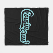 従兄弟クルー フリースブランケット (正面(横))