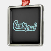 従兄弟クルー メタルオーナメント (左)